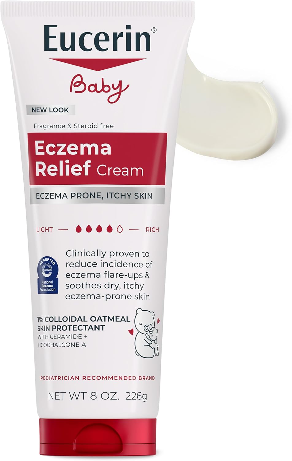 Eucerin Body Creme, Eczema Relief, 5 Oz