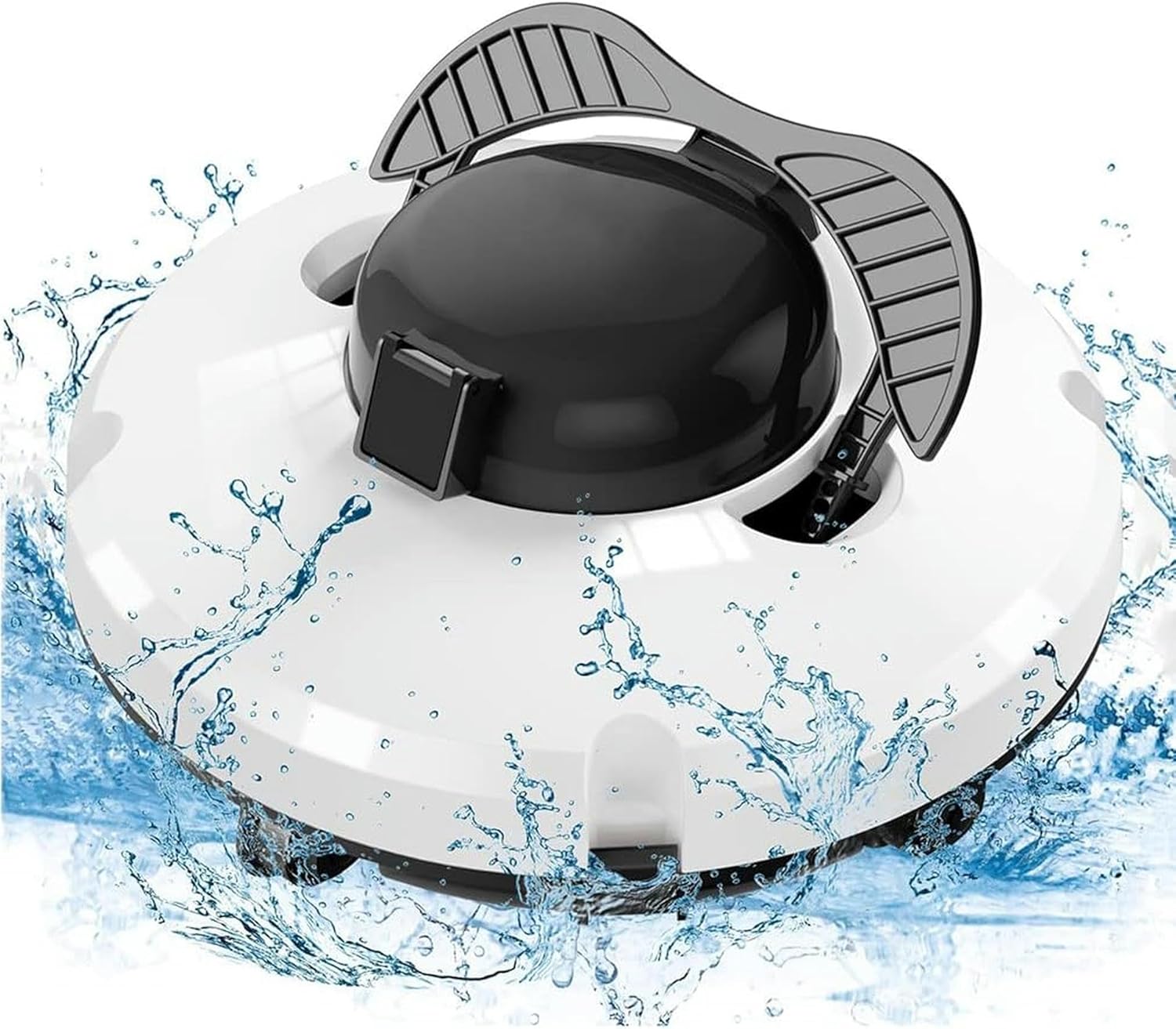 GFXYQPDNV Automatic Swimming Pool Vacuum Cleaner, Intelligent Navigation Robot Climbing Swimming Pool Cleaner, And Top Load Filter, Suitable For Land Swimming Pools, Lasting For 120 Minutes