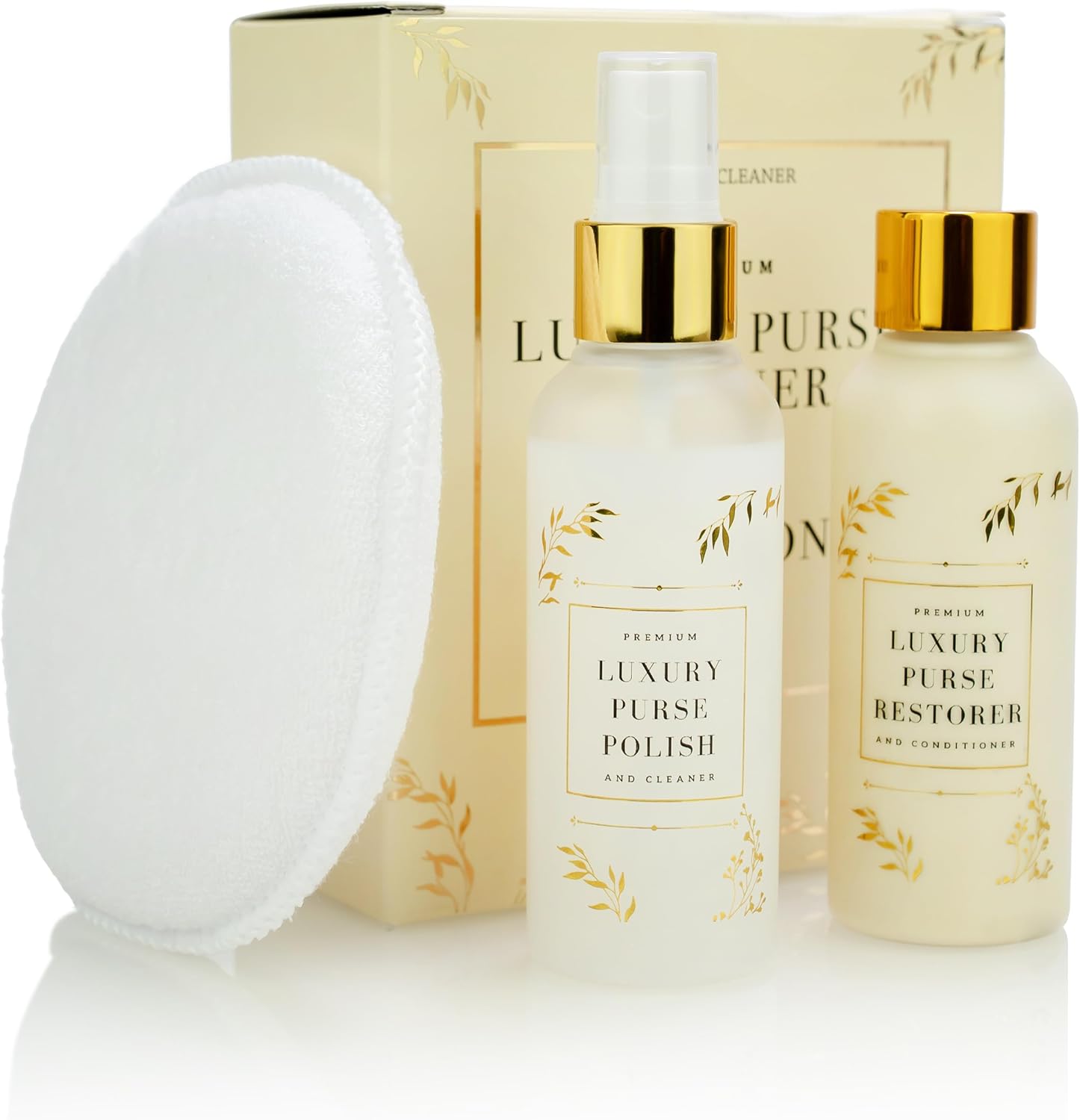 Leather Purse Cleaner & Conditioner for Handbags, Designer Bags, and Purses