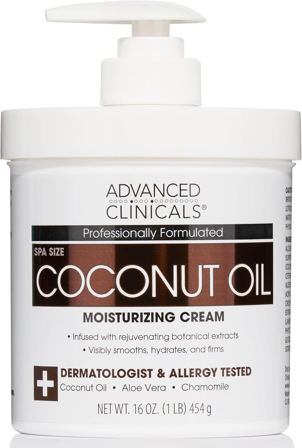 Advanced Clinicals Coconut Cream 470 ml