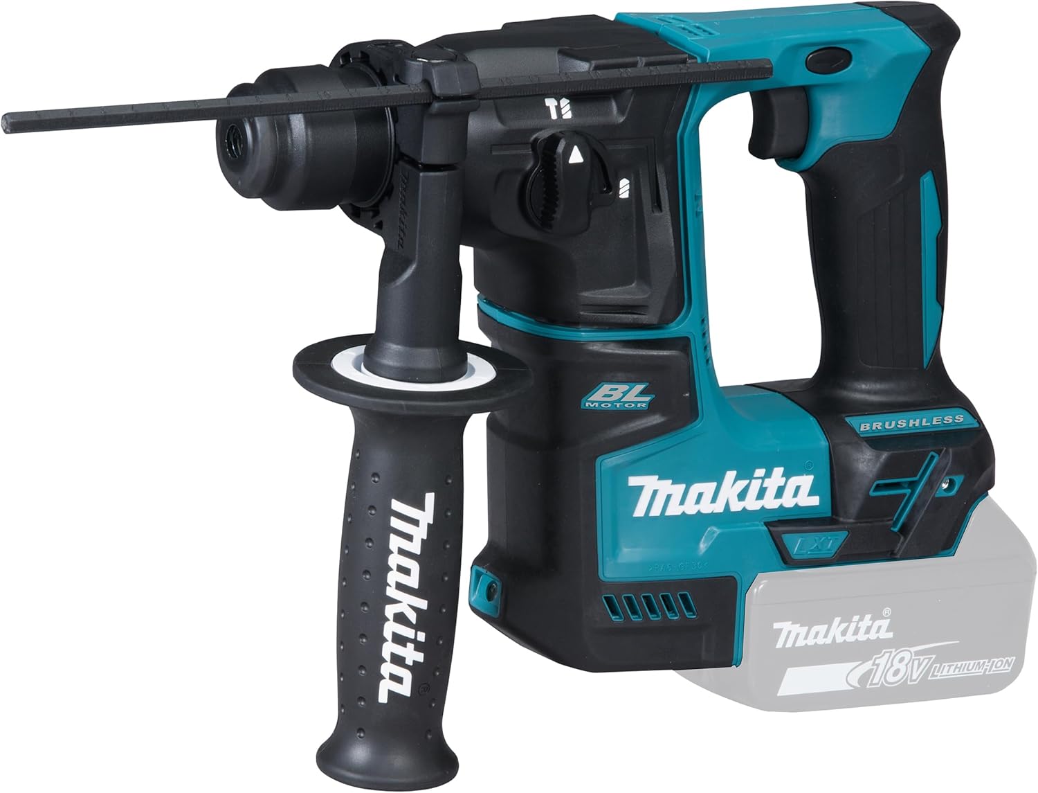 Makita DHR171Z 18V Li-Ion LXT Brushless Rotary Hammer - Batteries And Charger Not Included