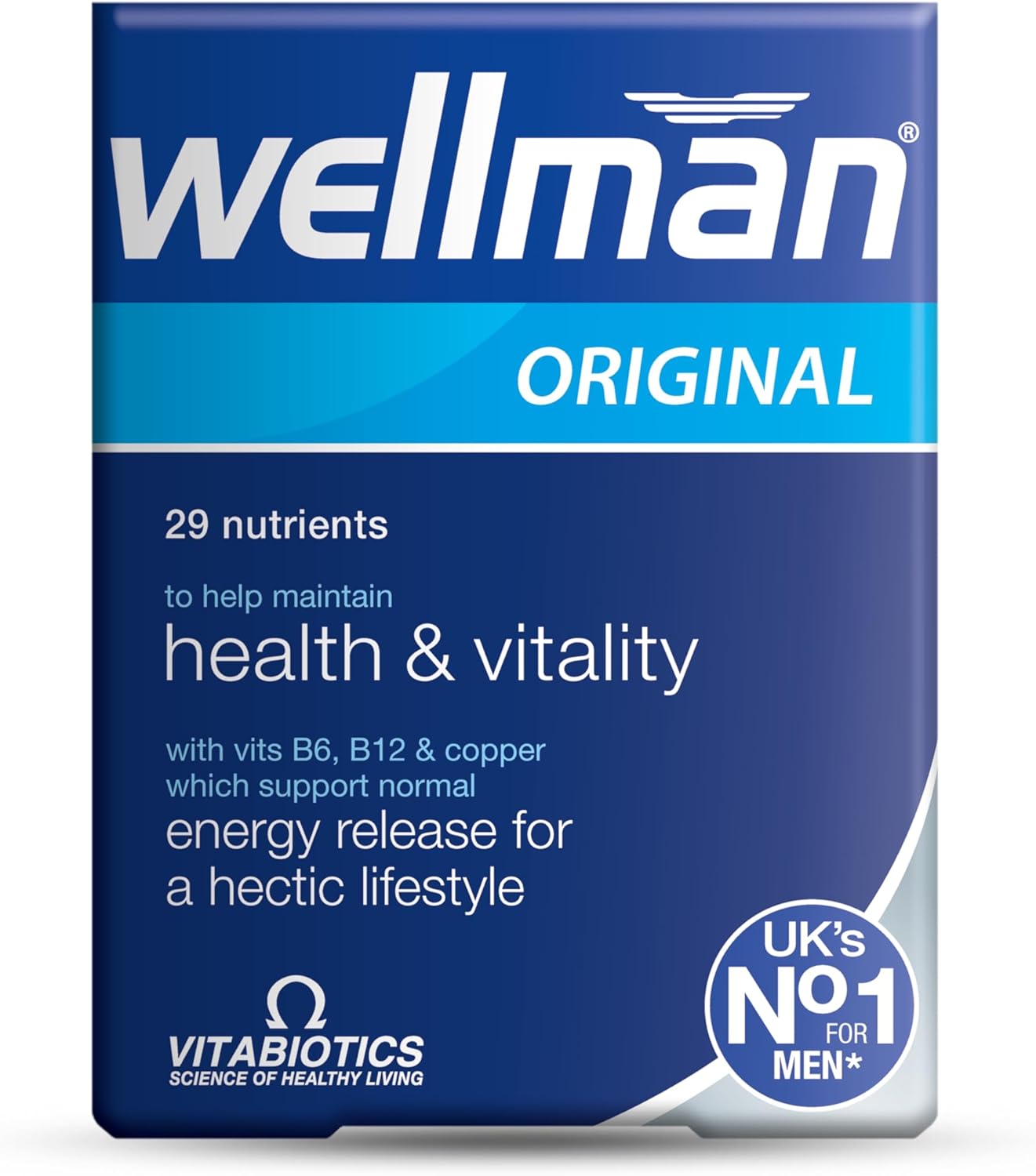 Vitabiotics Wellman Original Tablets, 30 Tablets