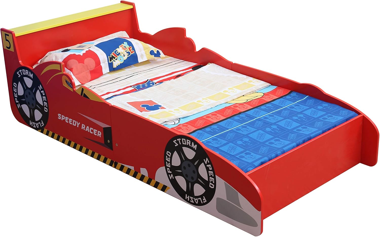 MCC® racing car Junior Bed Toddler Kids Bed - mattress not included