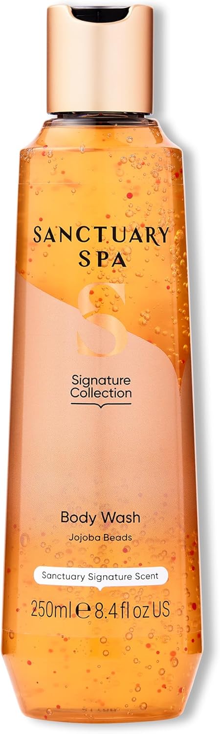 Sanctuary Spa Shower Gel Women, No Mineral Oil, Cruelty Free, Natural And Vegan Body Wash, 250 Ml