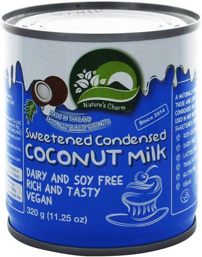 Nature's Charm Sweetened Condensed Coconut Milk, 320 g