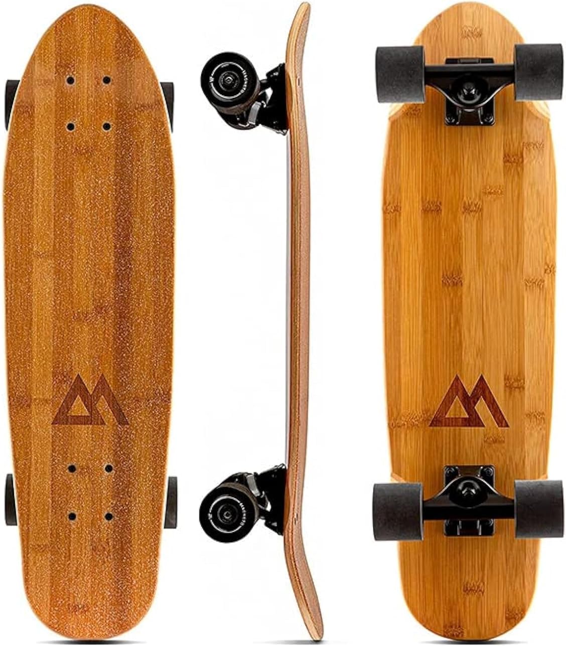 Magneto Complete Skateboard | 27.5" x 7.5" | Canadian Maple Wood | 60 MM Urethane Wheels | Double Kick Concave Deck | Kids Skateboard Cruiser Skateboards | Skateboard for Beginners, Teens & Adults