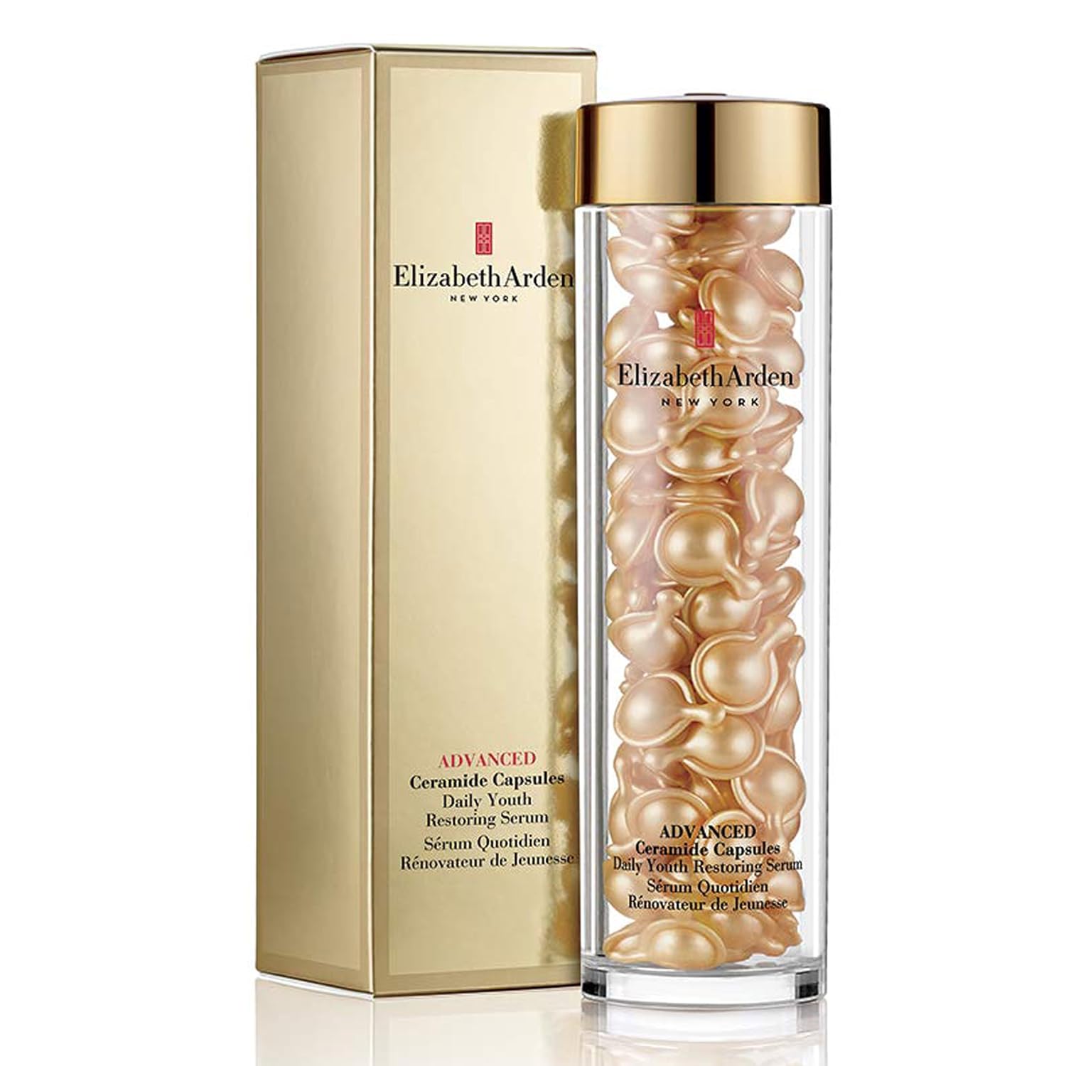 Elizabeth Arden Anti-Aging Ceramide Capsules Serum, Advanced Daily Youth Restoring Serum