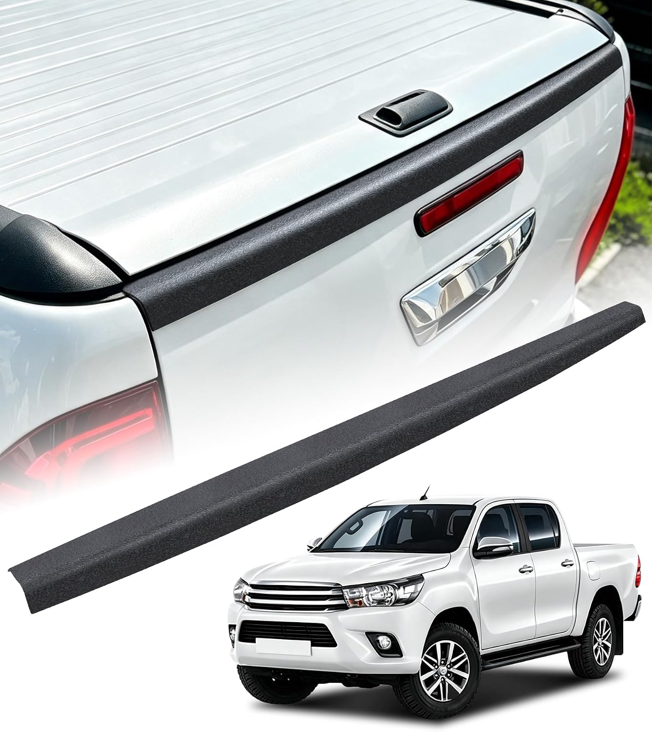 Tailgate Protector for Toyota Hilux Accessories 2016-2025 Active Icon MK8