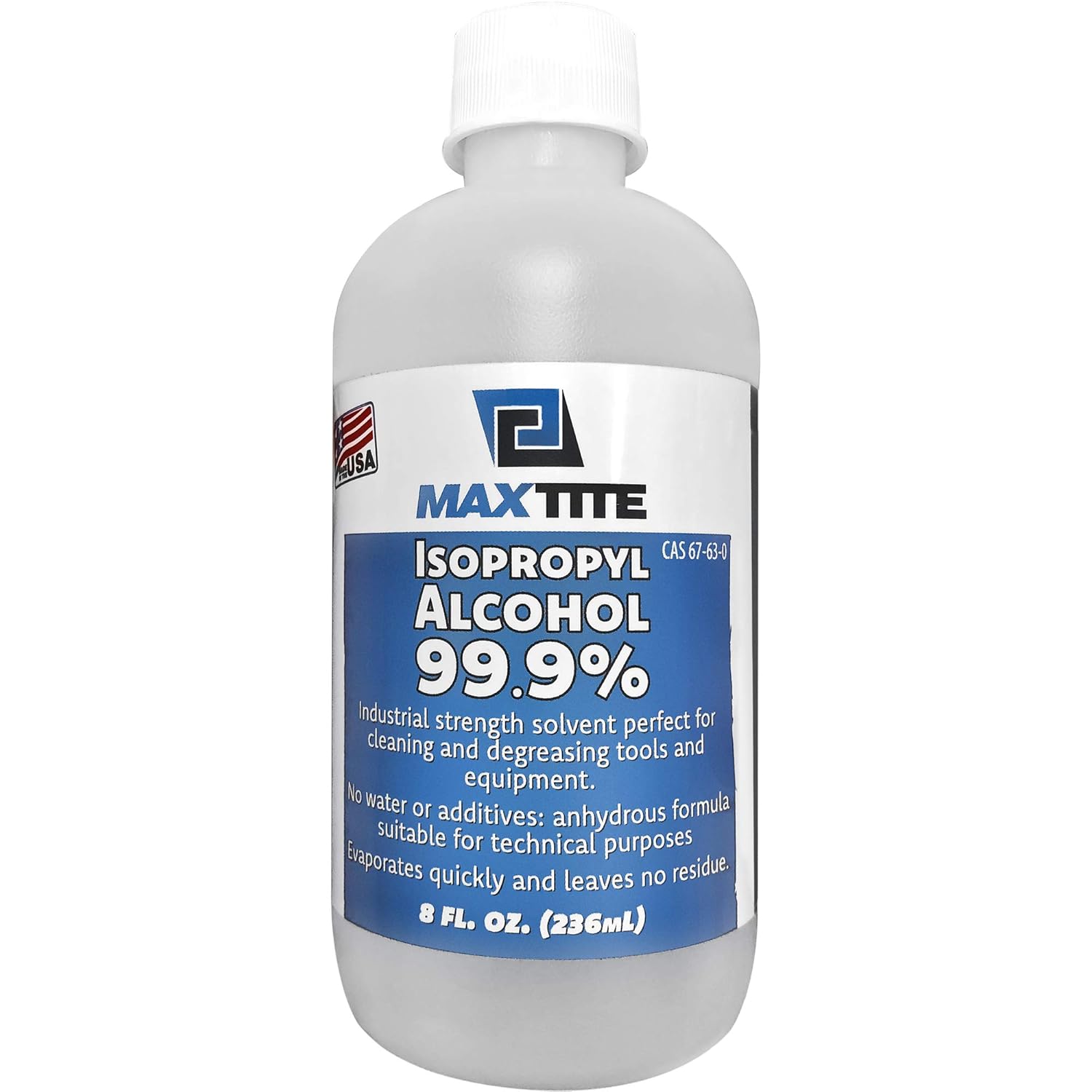 MaxTite Isopropyl Alcohol 99.9% (8oz)
