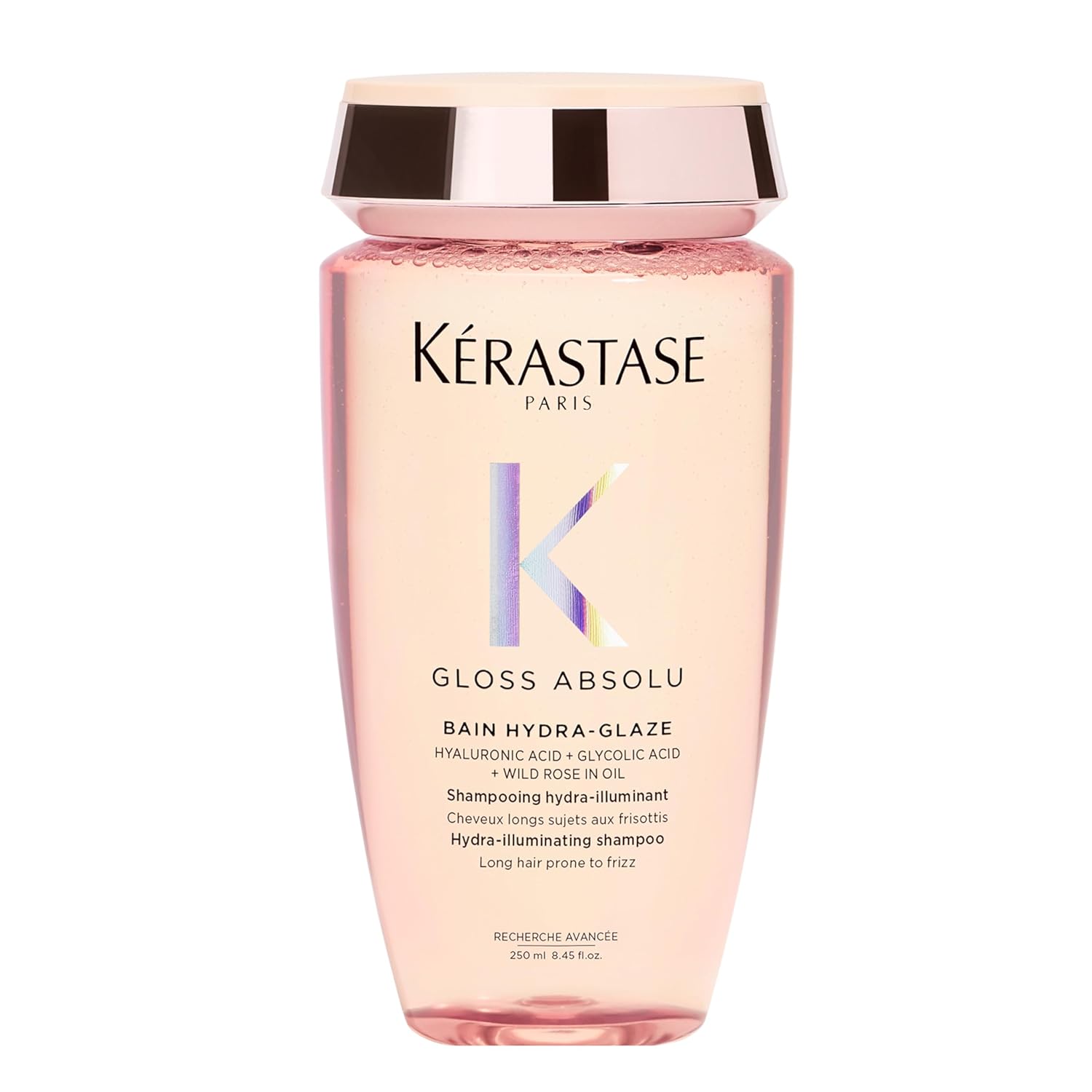 Kerastase Gloss Absolu High-Shine Anti-Frizz Shampoo - Cleanses & Reveals Ultimate Shine, for Glossy & Bouncy Hair