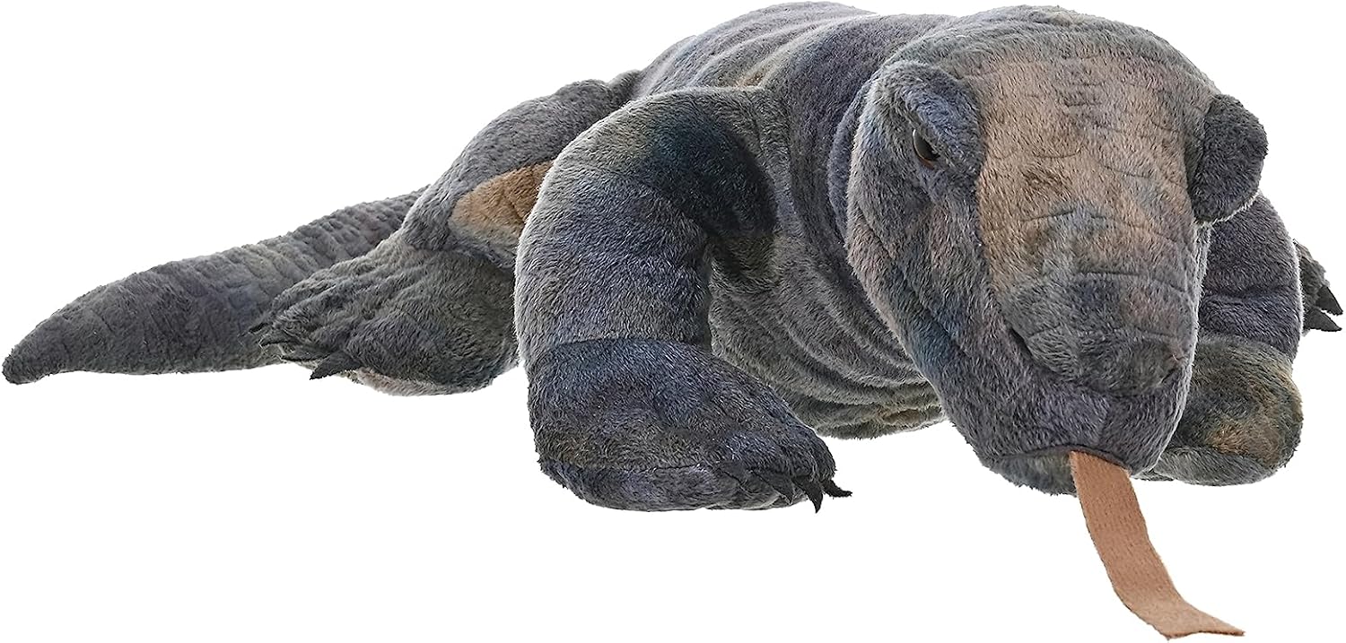 WILD REPUBLIC Komodo Dragon Plush, Stuffed Animal, Plush Toy, Gifts for Kids, Cuddlekins 12 Inches