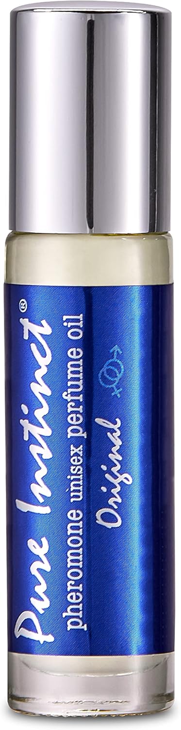 Pure Instinct Pure Instinct Roll-On - The Original Pheromone Infused Essential Oil Perfume Cologne - Unisex For Men and Women - TSA Ready