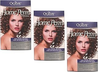 Ogilvie Home Perm For Color Treated Hair, Pack of 3