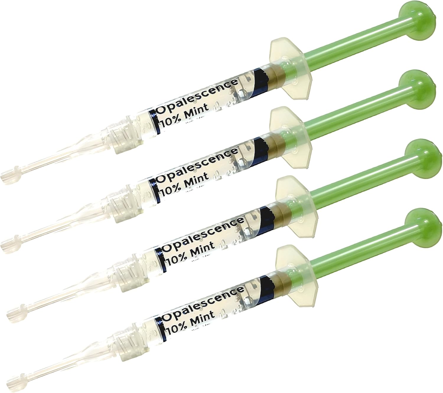 Opalescence 10% Teeth Whitening Kit - Gel Syringes Refills - Low Sensitivity (4 Syringes) - Carbamide Peroxide - Made in the USA by Ultradent 5211-2
