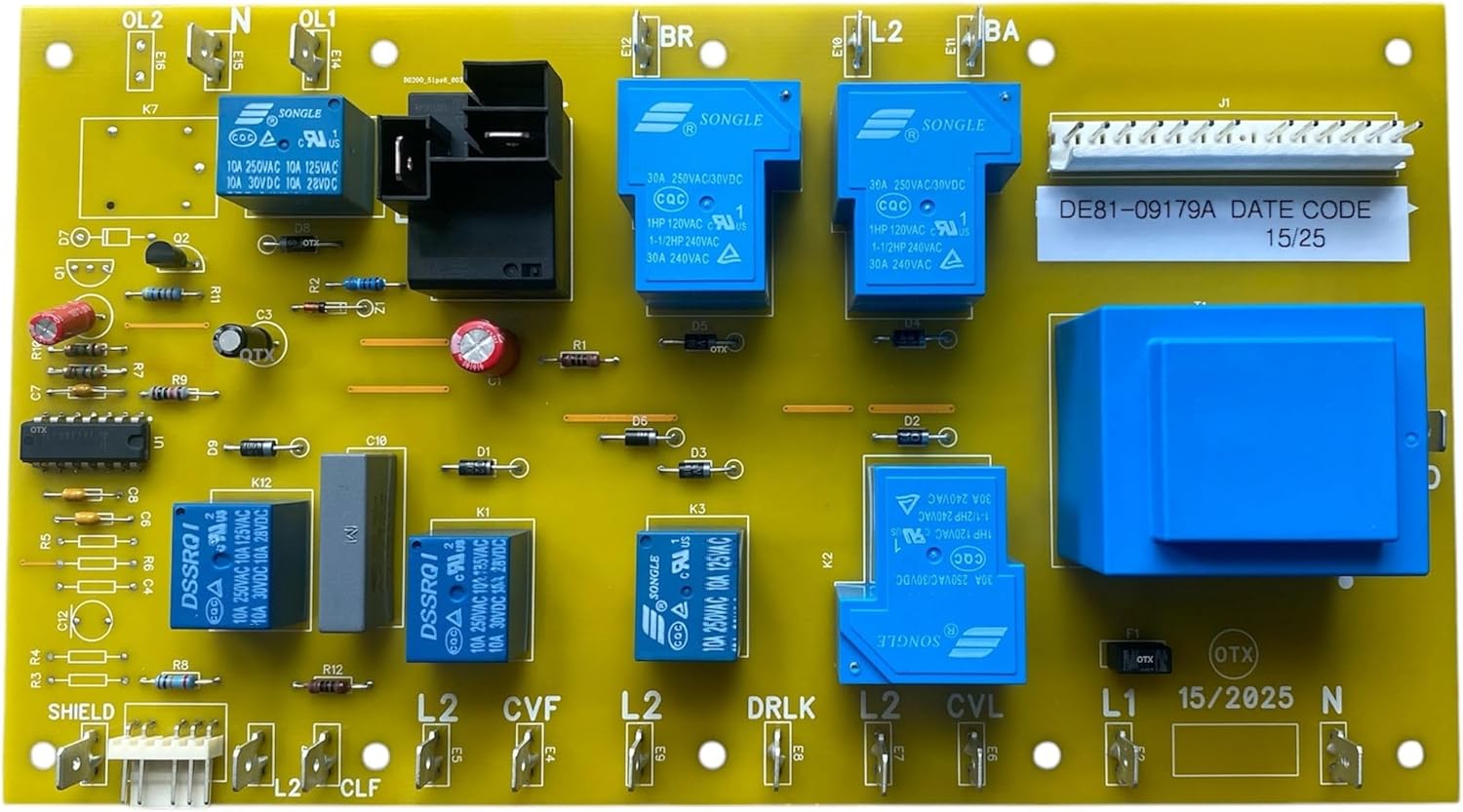 DE81-09179A New Oven Control Board