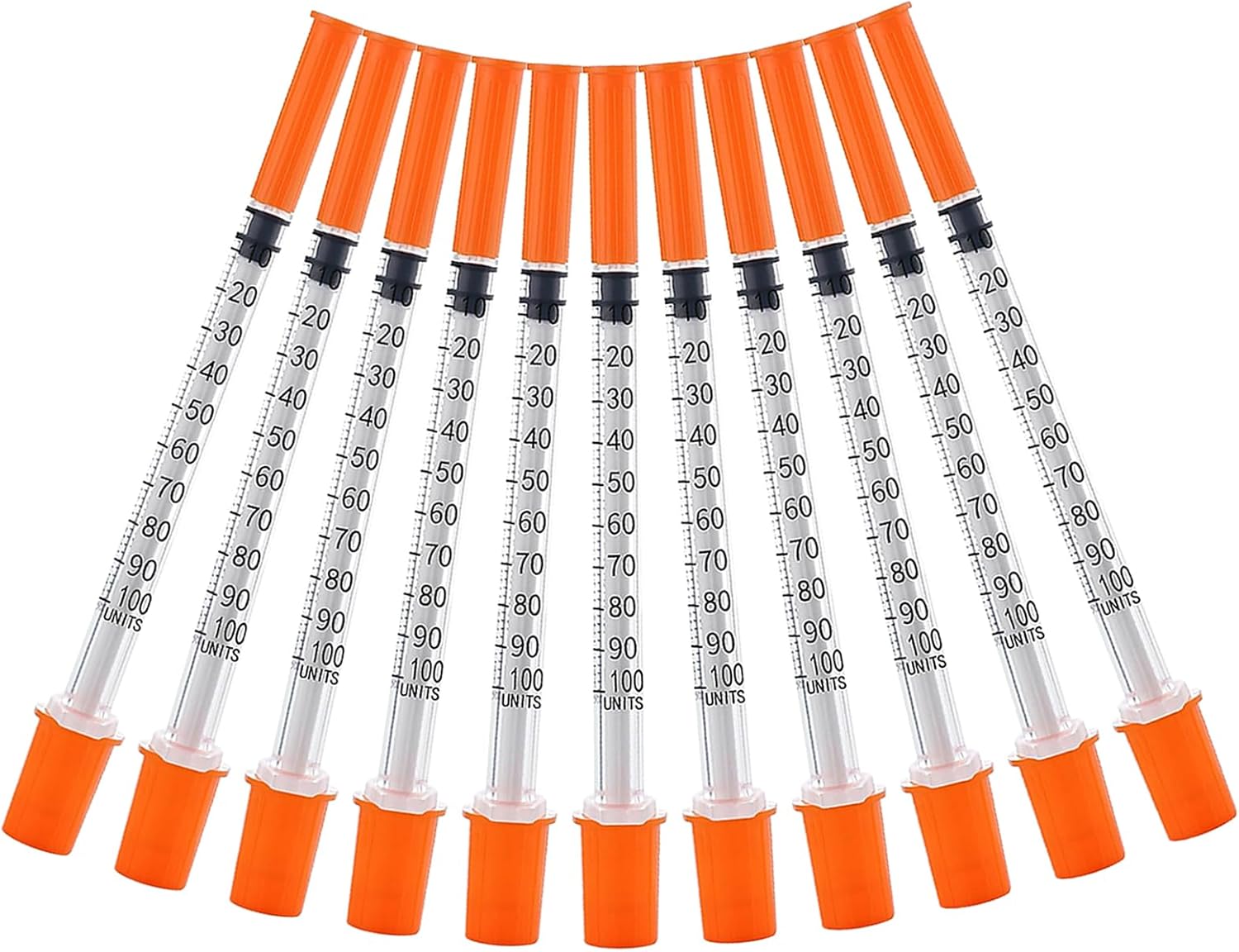 30PACK 1ml Syringes with 29Ga 1/2 Inch Needle, Individually Wrapped Lab Supplies (1CC 29G 1/2" 30PACK)