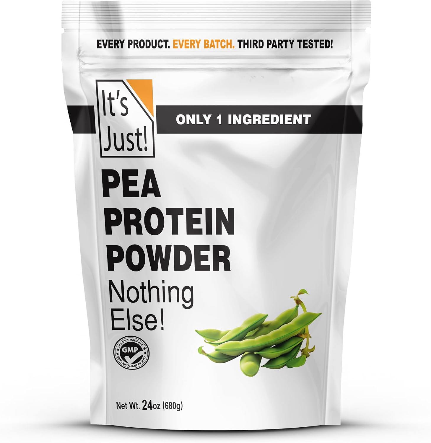 It's Just! - Pea Protein Isolate, 24oz, Unflavored