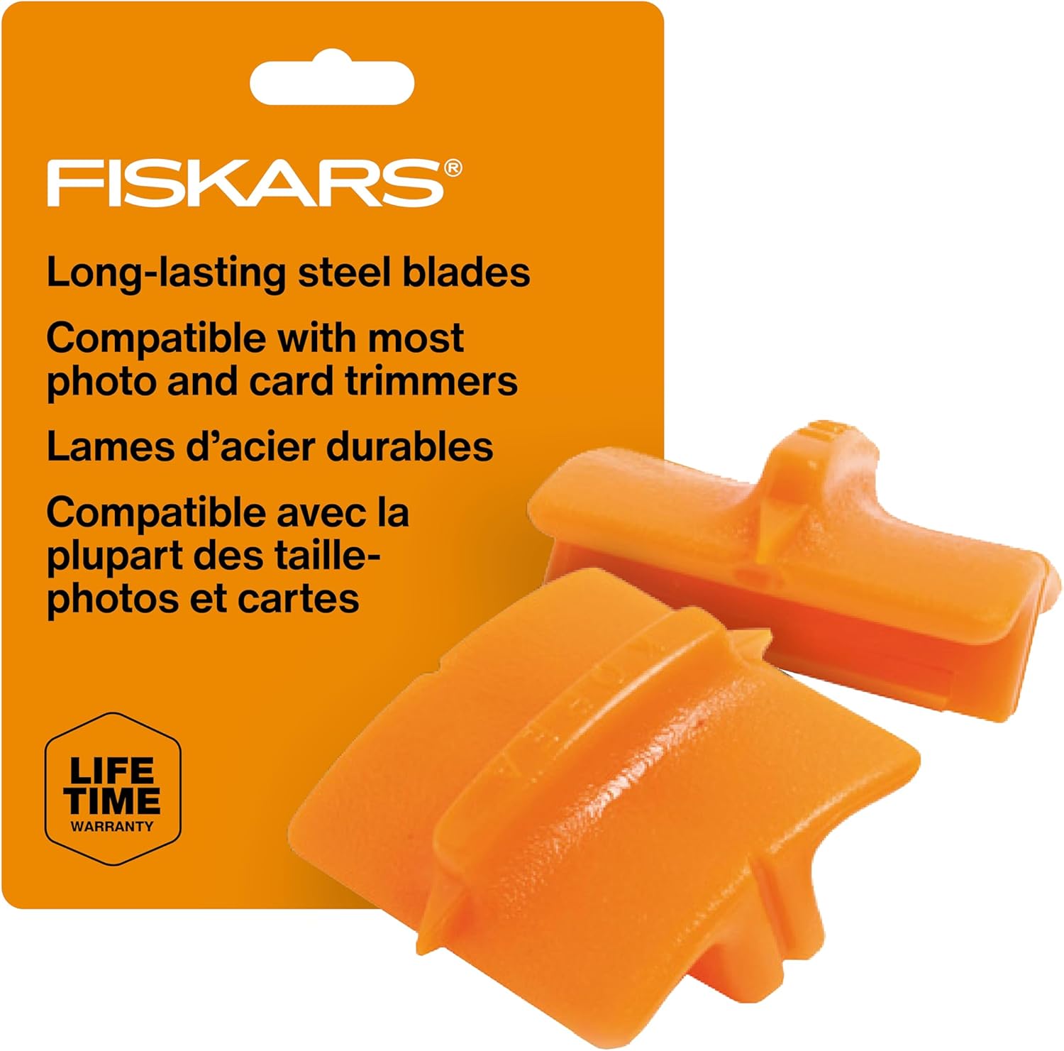 Fiskars Paper Cutter Slider Replacement Blades, 2-Pack, Style G for 9" and 12" Paper Trimmer, Arts & Crafts Supplies for Scrapbooking and Card Making