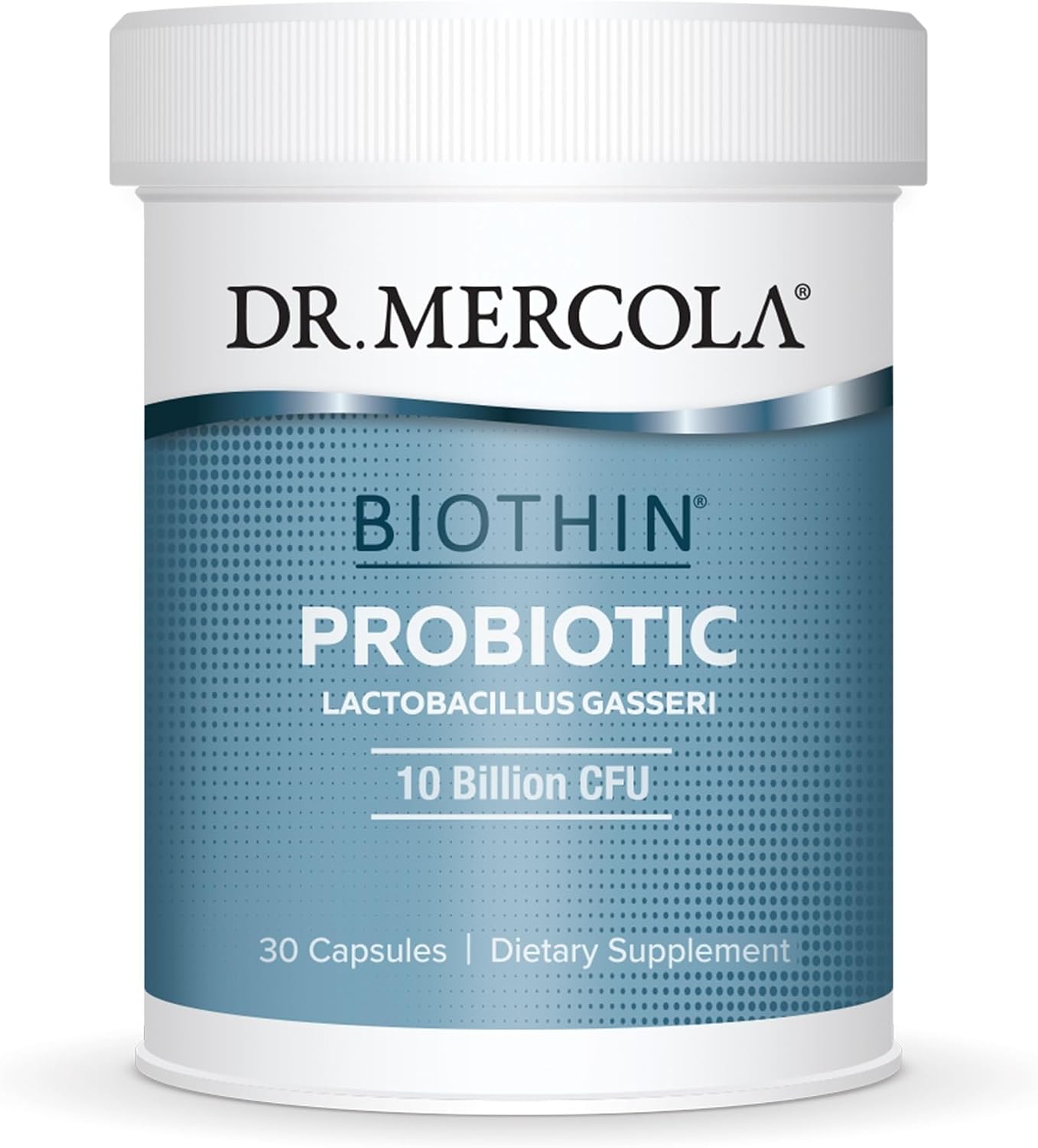 Dr. Mercola Biothin Probiotic, 30 Delayed-Release Capsules (30 Servings)
