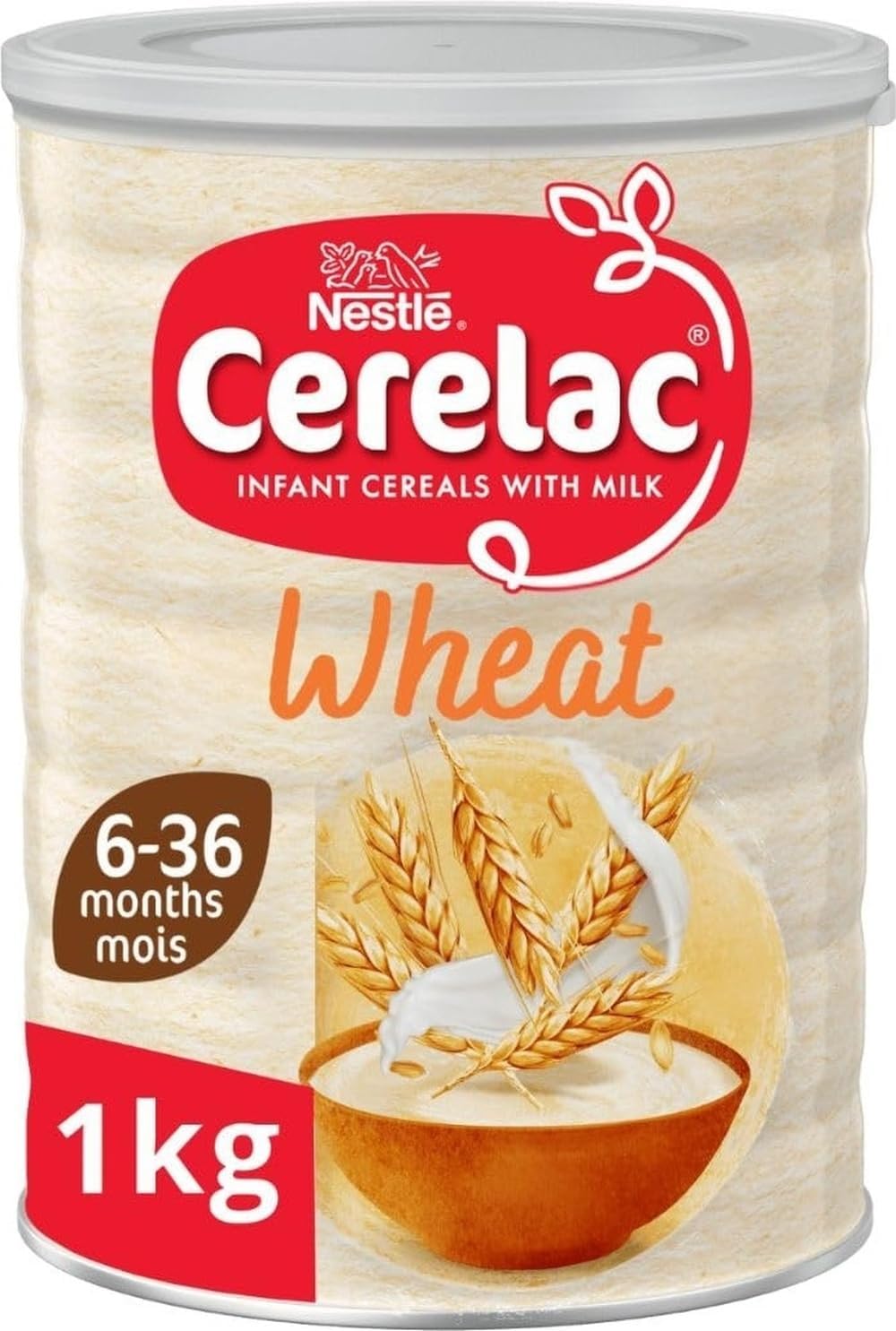 Cerelac Infant Cereals with Milk Wheat 6+ Months 1kg