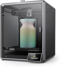 Creality K1 Max Upgraded 3D Printer, Large Size 3D Printers with 600mm/s Max High-Speed, Fully Auto Leveling, Dual-Gear Direct Extruder and Out-of-The-Box, Larger Printing Size 11.81x11.81x11.81in