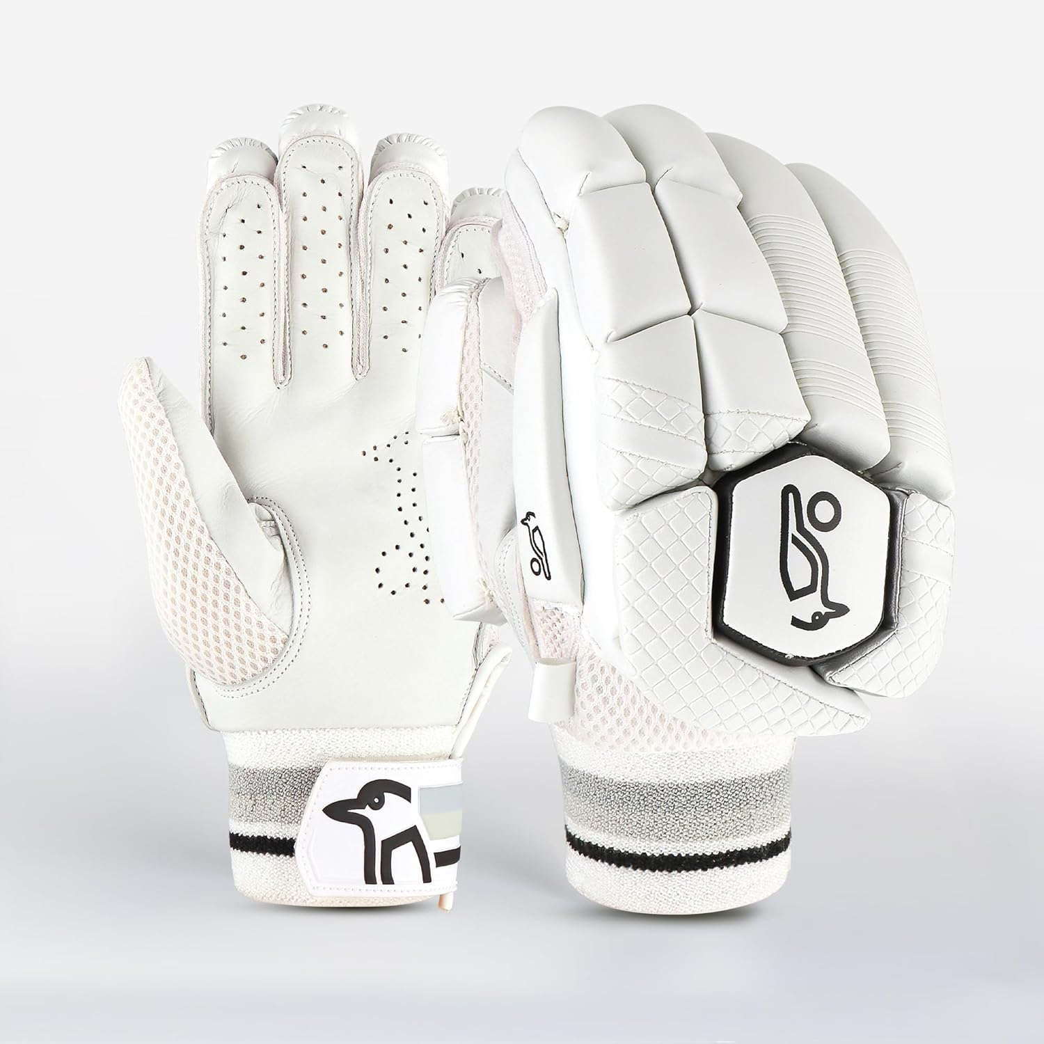 Kookaburra Ghost 4.1 Batting Gloves - Junior Left Hand, White