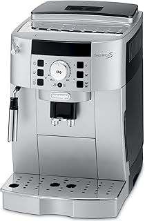 DeLonghi Magnifica XS Fully Automatic Espresso and Cappuccino Machine with Manual Cappuccino System, Silver