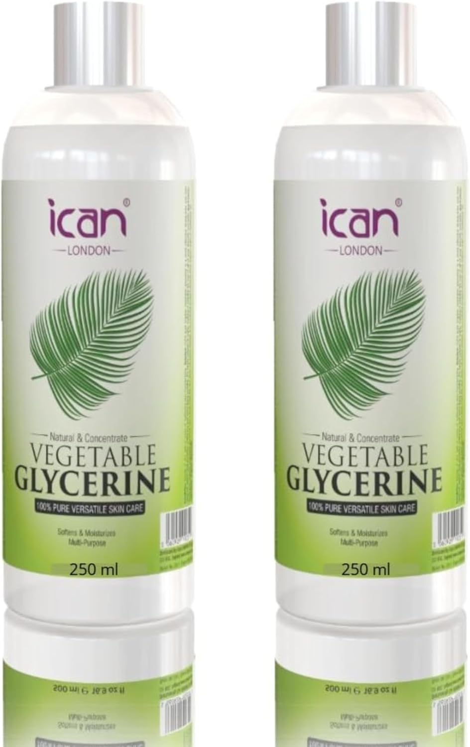 ican london 100% Pure Vegetable Glycerin 2 x 250ml