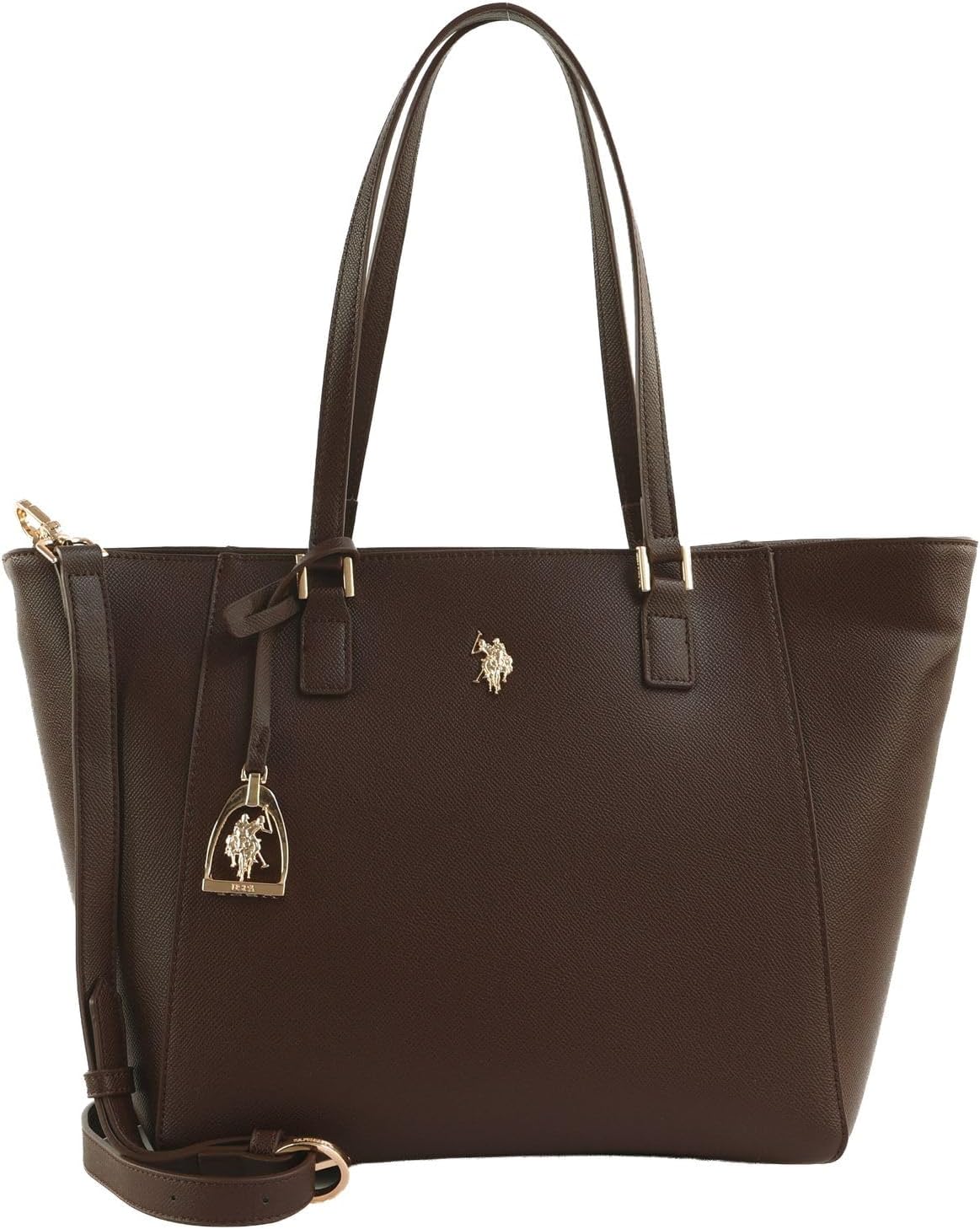 U.S. POLO ASSN. shoulder bag Jones Shopping Bag Dark Brown