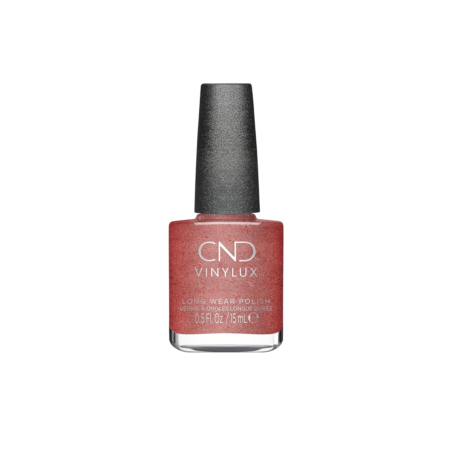 CND Vinylux Longwear Metallic Nail Polish, Gel-like Shine & Chip Resistant Color, 0.5 Fl Oz