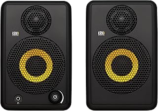 KRK GoAux 3 3" Portable Monitors, 3 inches (GOAUX3-NA)