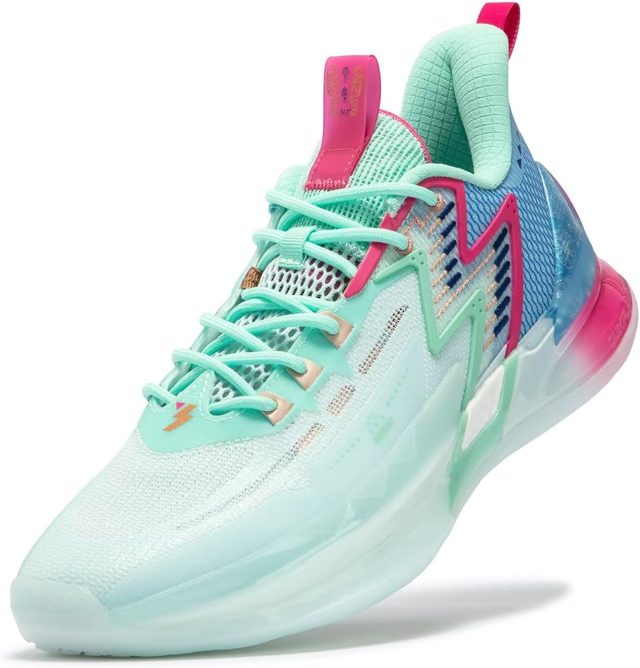 361° BIG3 4.0 PRO Basketball Shoes for Men Breathable Outdoor Sneakers Cushion,BIG3 4 Switch Anti Slip Practice Student Sports Shoes for Teens and Adults,BIG3 4.0 PRM Zapatillas de baloncesto Hombre