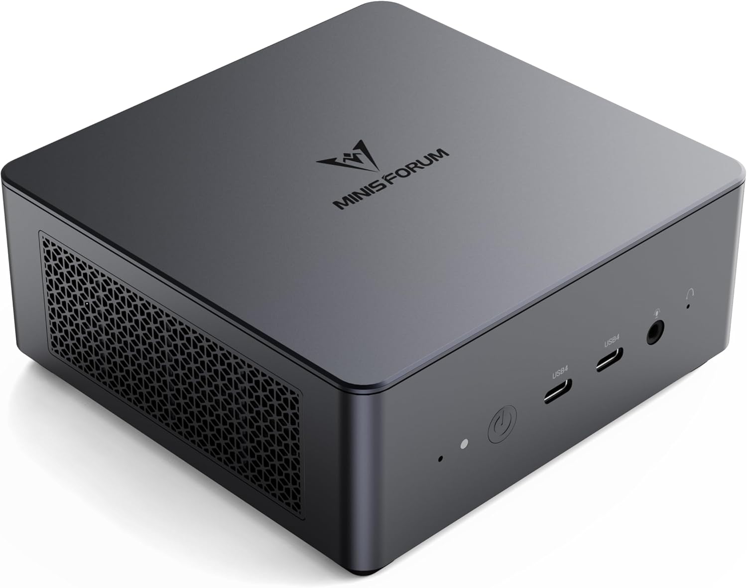 MINISFORUM DeskMini UM790 Pro Mini PC AMD Ryzen 9 7940HS Barebones Version Without RAM and SSD Personal Computer, AMD Radeon 780M Graphics, 2xHDMI(4K) 2xUSB4(DP|8K) Outputs