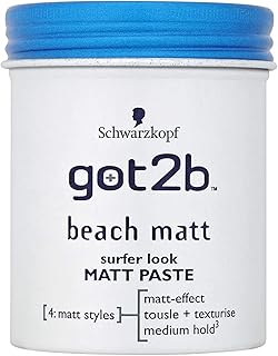 Schwarzkopf Got2b Beach Matt Surfer Look Matt Paste (100ml)