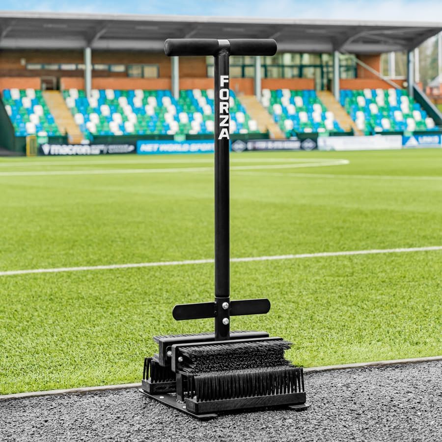 FORZA Compact Boot Scraper Tool | Brush, Wiper, and Cleaner Kit for Sports and Outdoor Shoes - Effective Mud & Dirt Remover for Boots, Shoes and Wellies