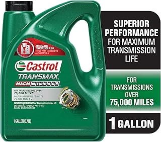 Castrol Transmax High Mileage Automatic Transmission Fluid, 1 Gallon