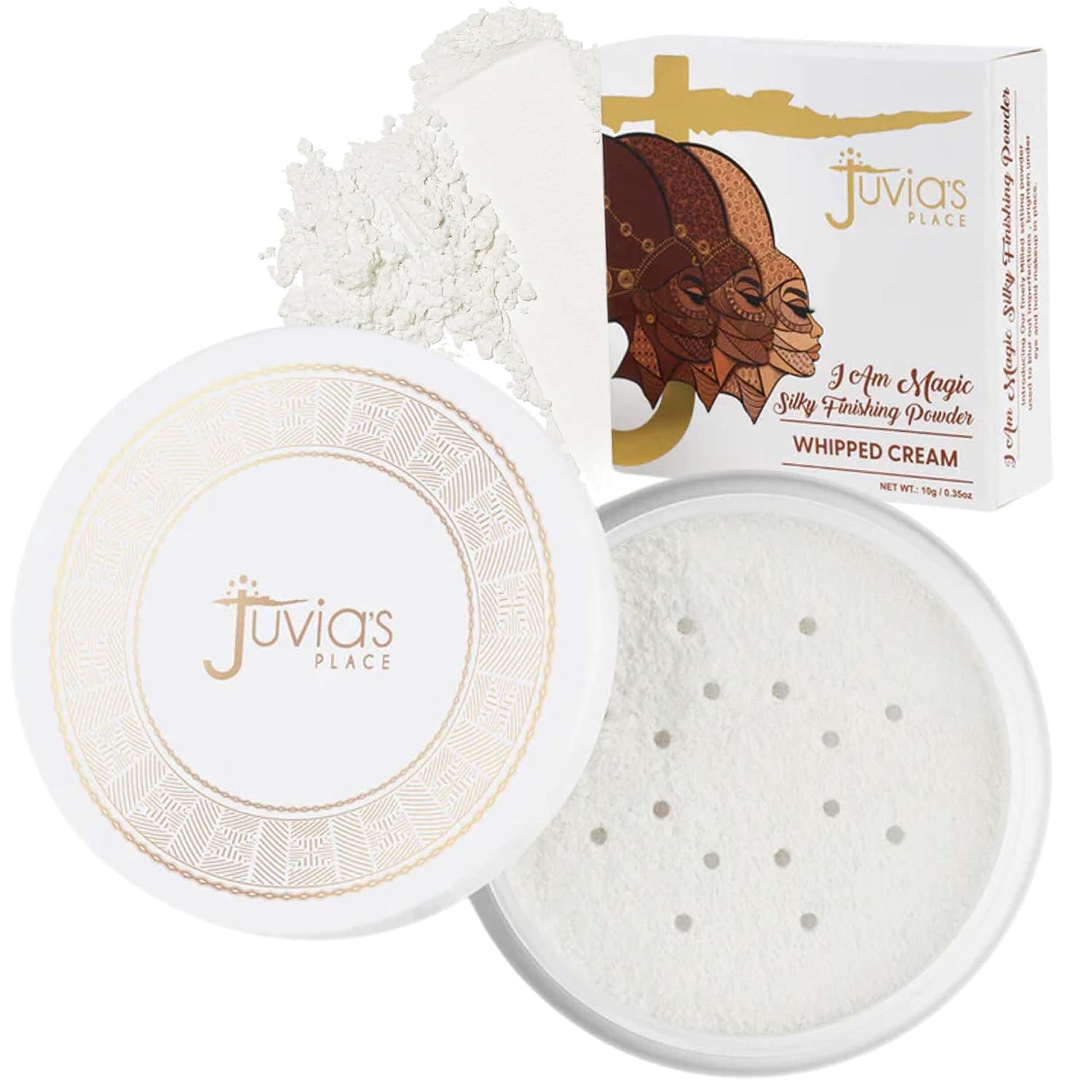 Juvia's Place I Am Magic Silky Finishing Powder Whipped Cream, Face Powder