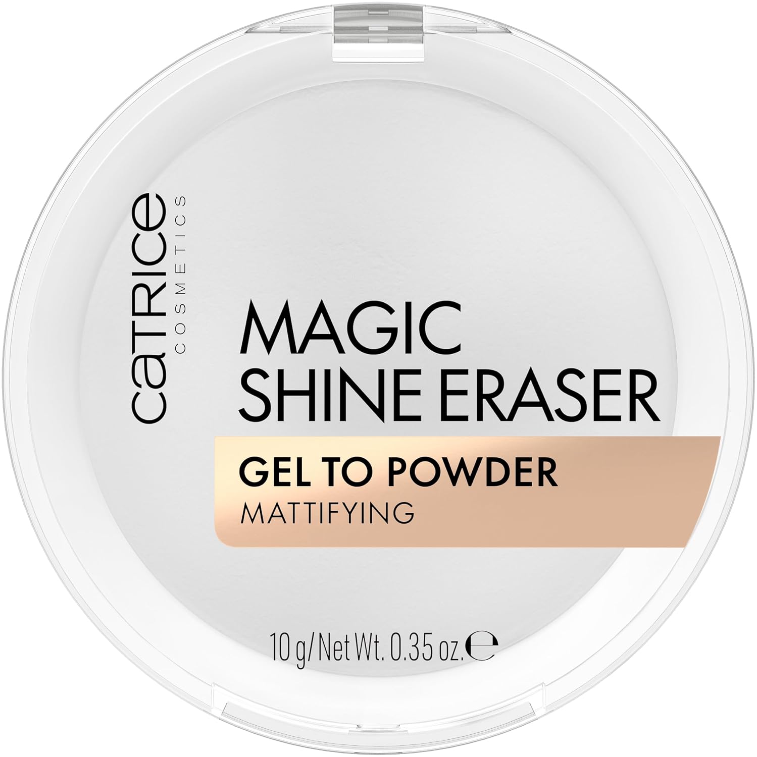 Catrice Magic Shine Eraser Gel-To-Powder, Instant Mattifying Setting Powder