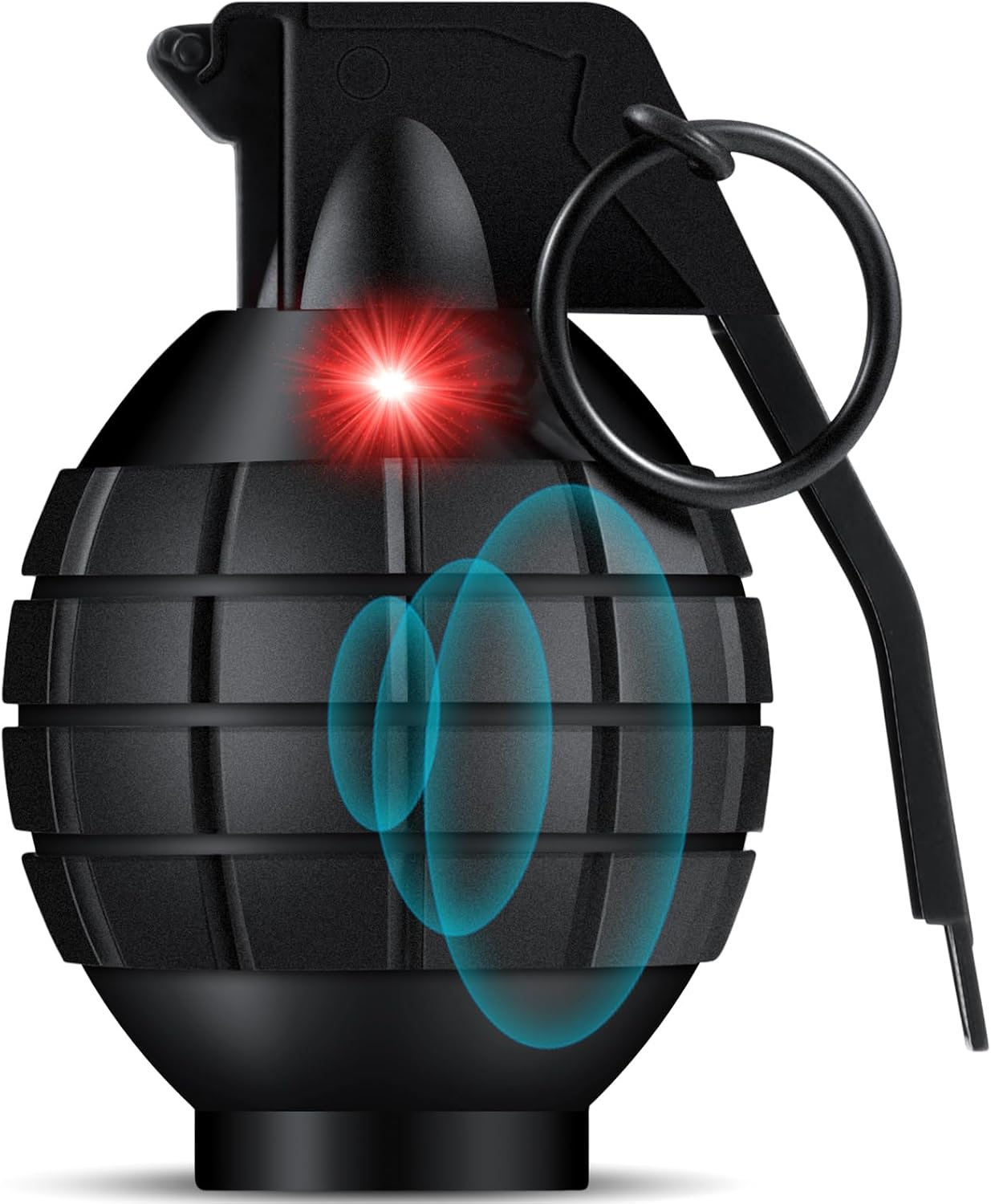 Sratte 20 Pcs Toy Grenade, Sound & Flashing Light, Black