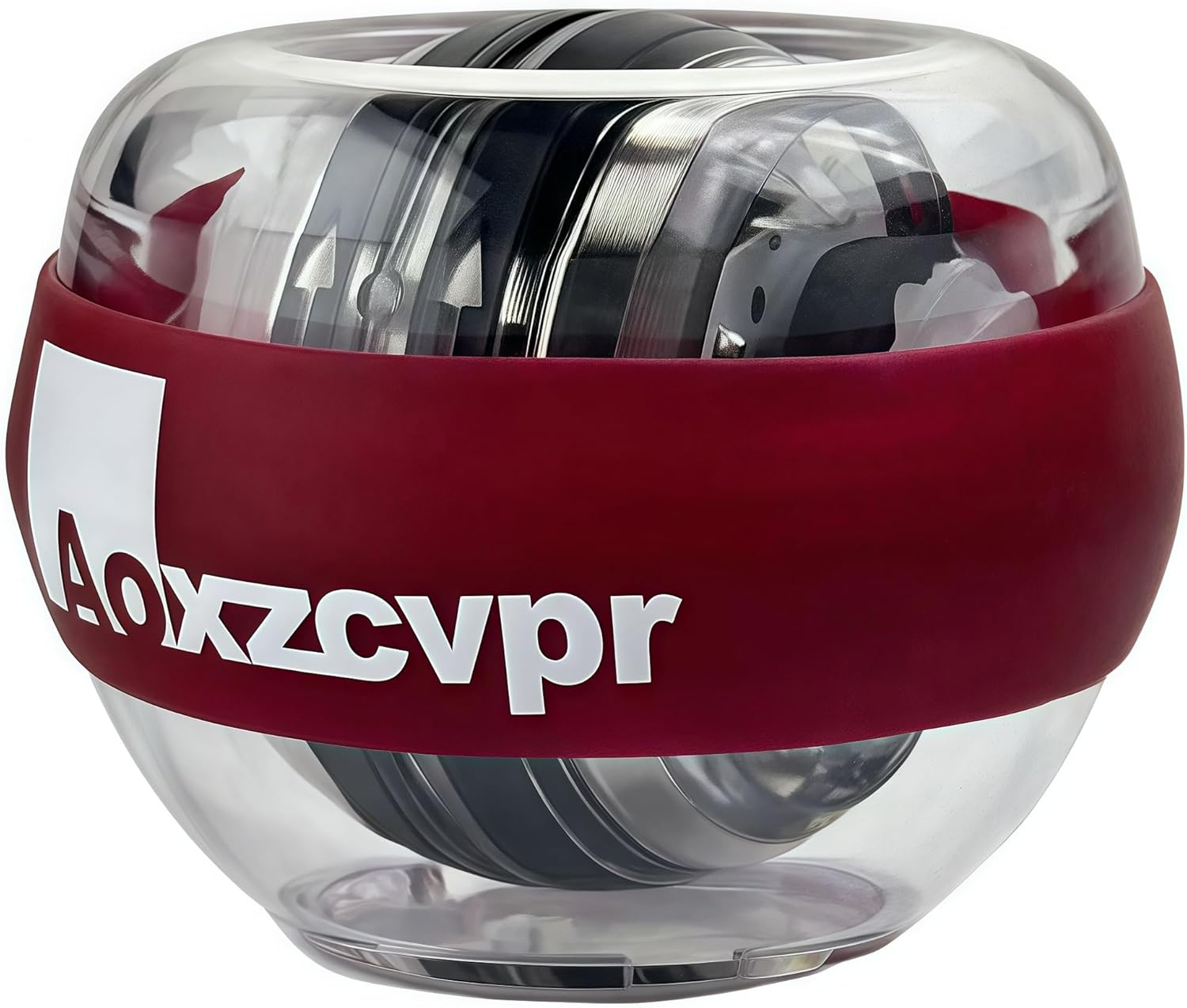 Aoxzcvpr gyro power gyroscope ball auto start wrist exerciser torque ball with LED Lights for hand trainer for sports enthusiasts.