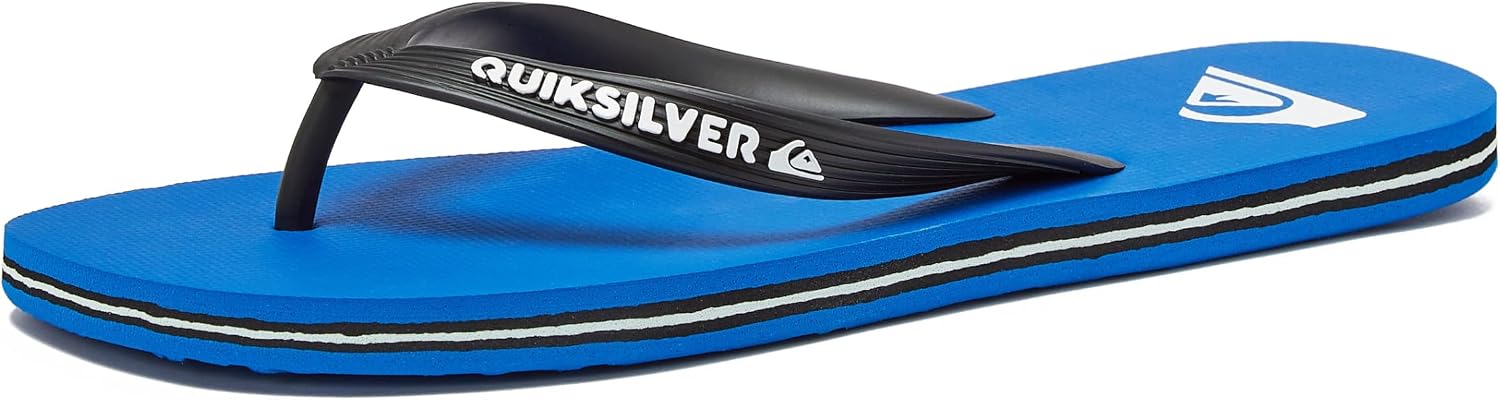 Quiksilver Molokai Flip Flops for Men, Athletic Mens Sandals, Thong Mens Slides