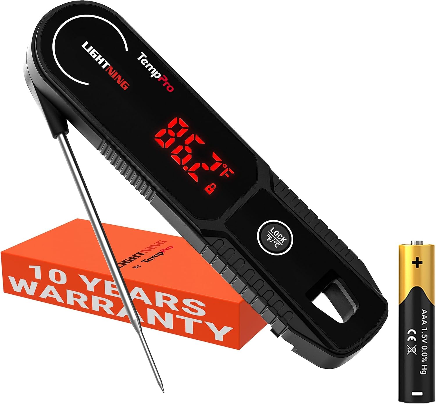 TempPro TempSwift 1 Sec Instant Read Meat Thermometer Digital