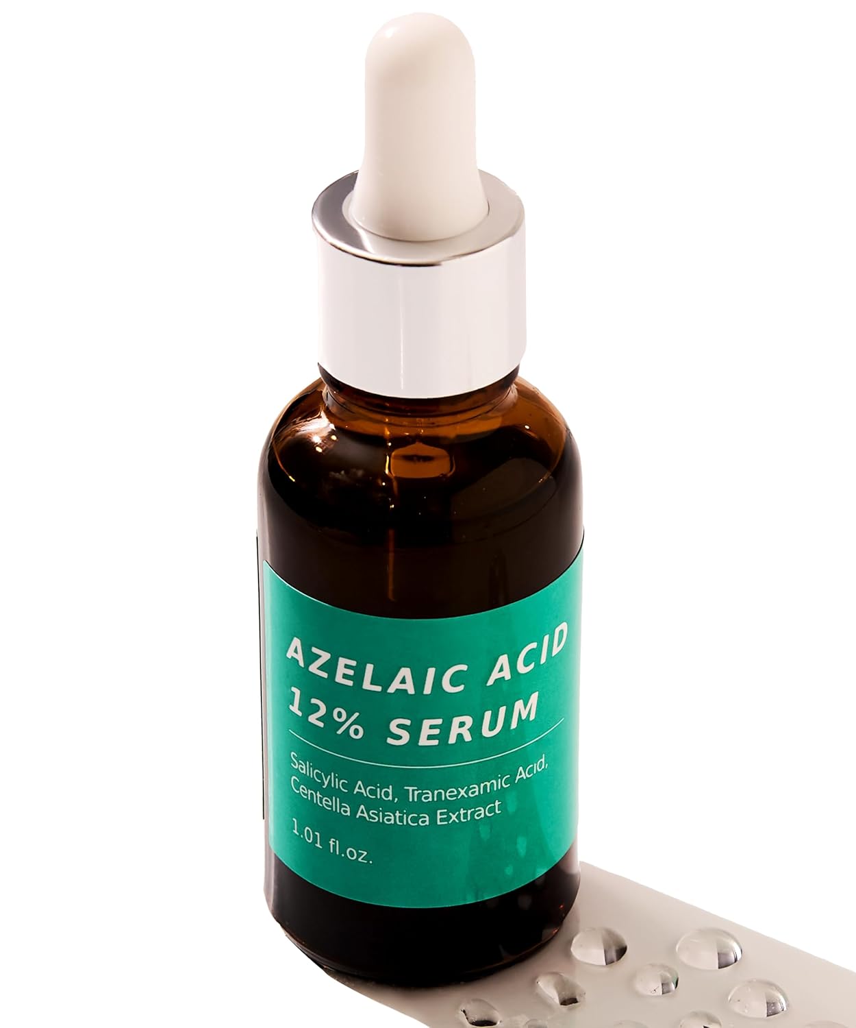 Azelaic Topical Acid 12% Serum for Face – Dark Spot Remover with Tranexamic Acid, Salicylic Acid, Niacinamide & Centella Asiatica – Acne, Hyperpigmentation & Rosacea Treatment 1 Oz Korean Skincare