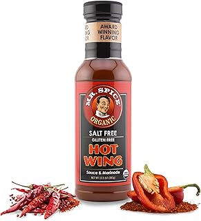 Mr. Spice Organic - Salt Free Sauce (Hot Wing, Single)
