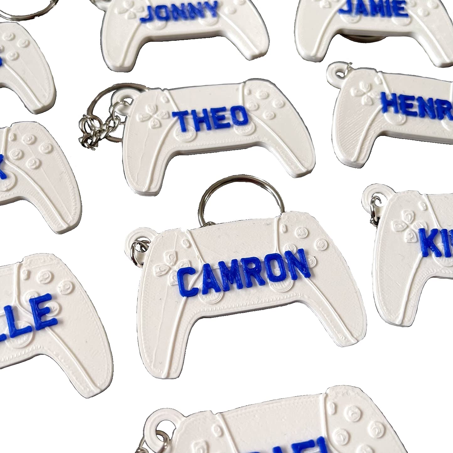 Game Controller - Keychain/Keyring - Video Gamer - 3D Printed - Gaming