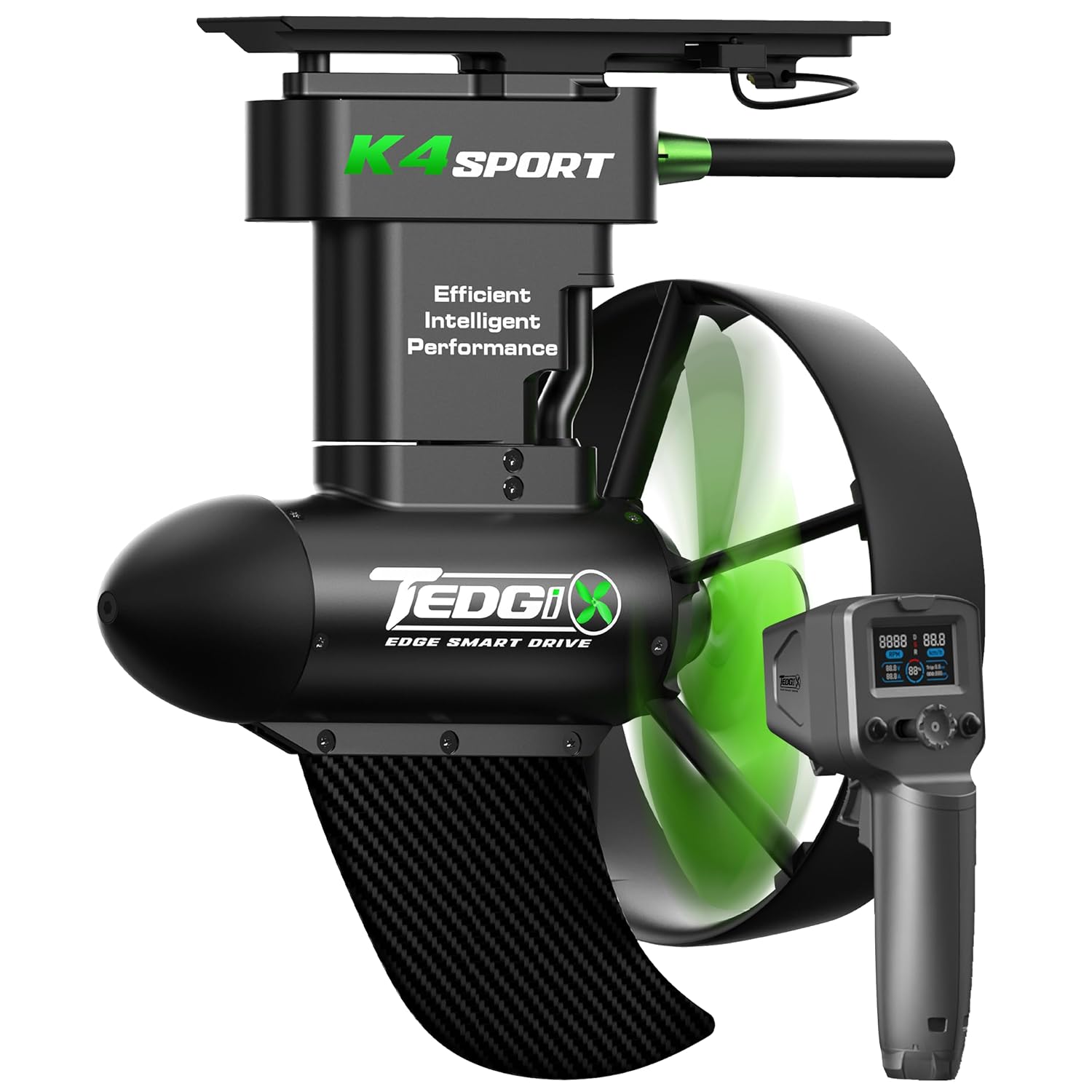 K4s Paddle Board Motor Steerable Low-Noise Max 47lb Thrust 9MPH
