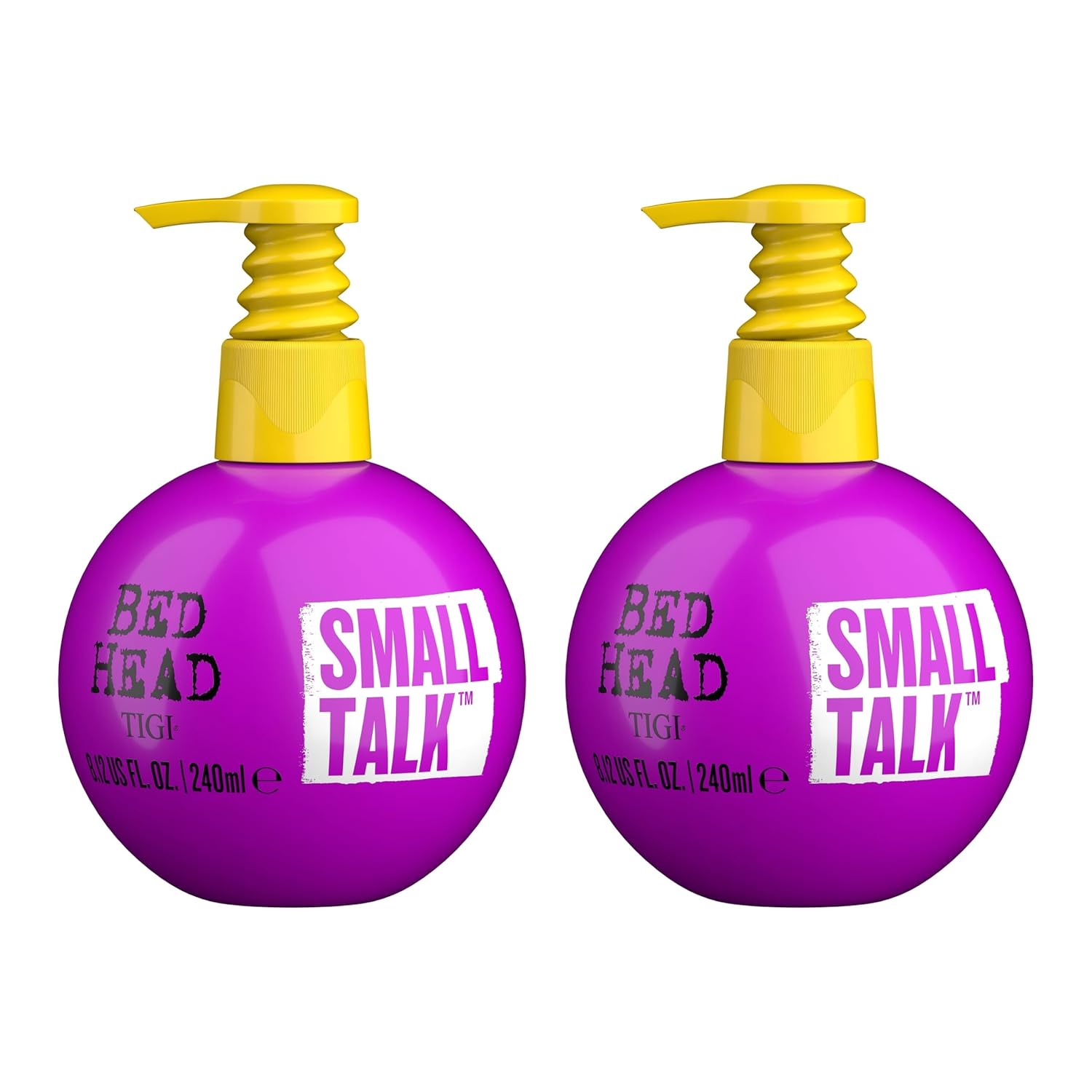 Bead Head by TIGI Small Talk MINI 3-in-1 Hair Thickening Cream - Use for Voluminous Hair - For Fine, Thin & Flat Hair - Use on Damp Hair - Premium Hair Thickening Products - 4.2 oz (2 Pack)
