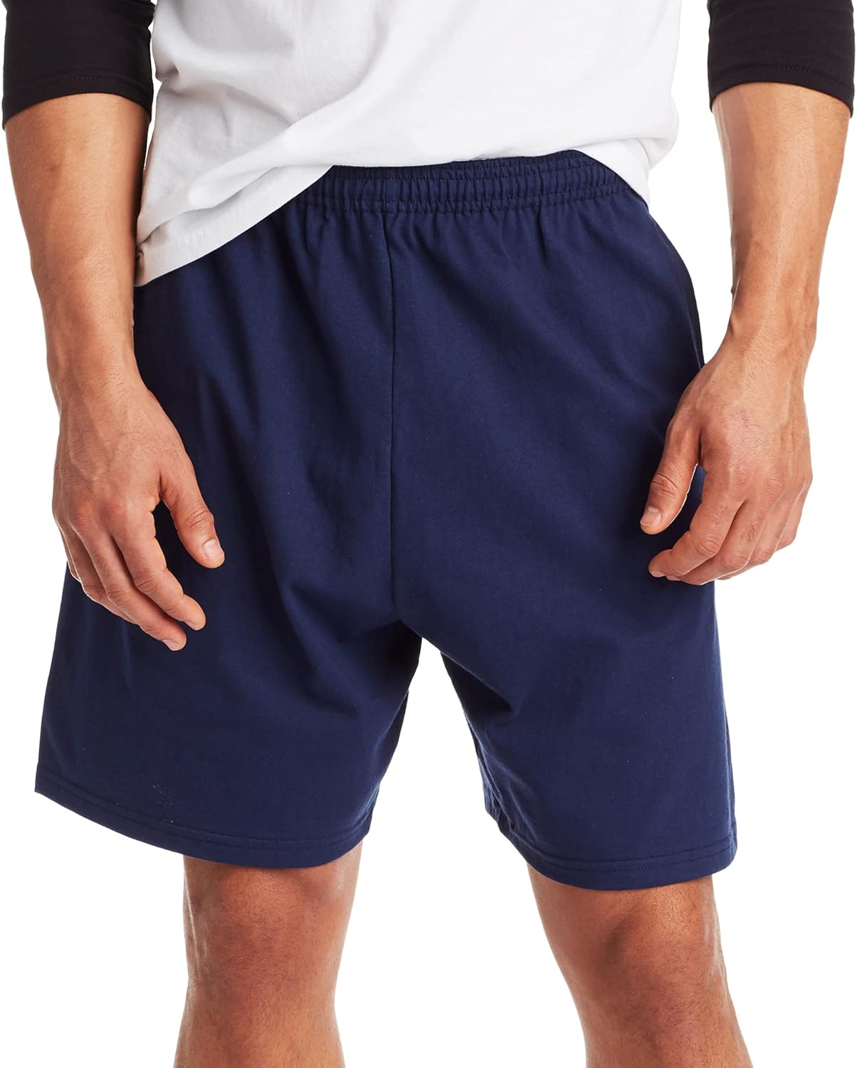 Hanes Men's Jersey Pocket Short