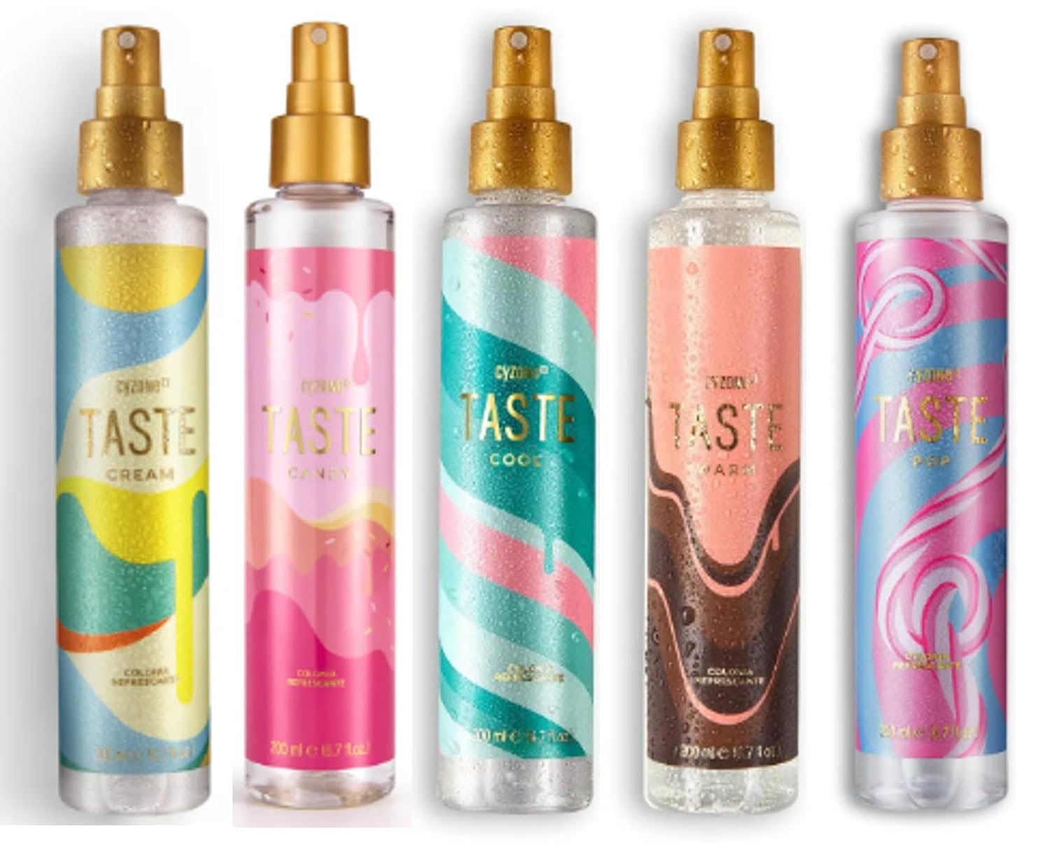 Taste Full Set: Taste Cream, Taste Candy, Taste Cool, Taste Warm and Taste Pop