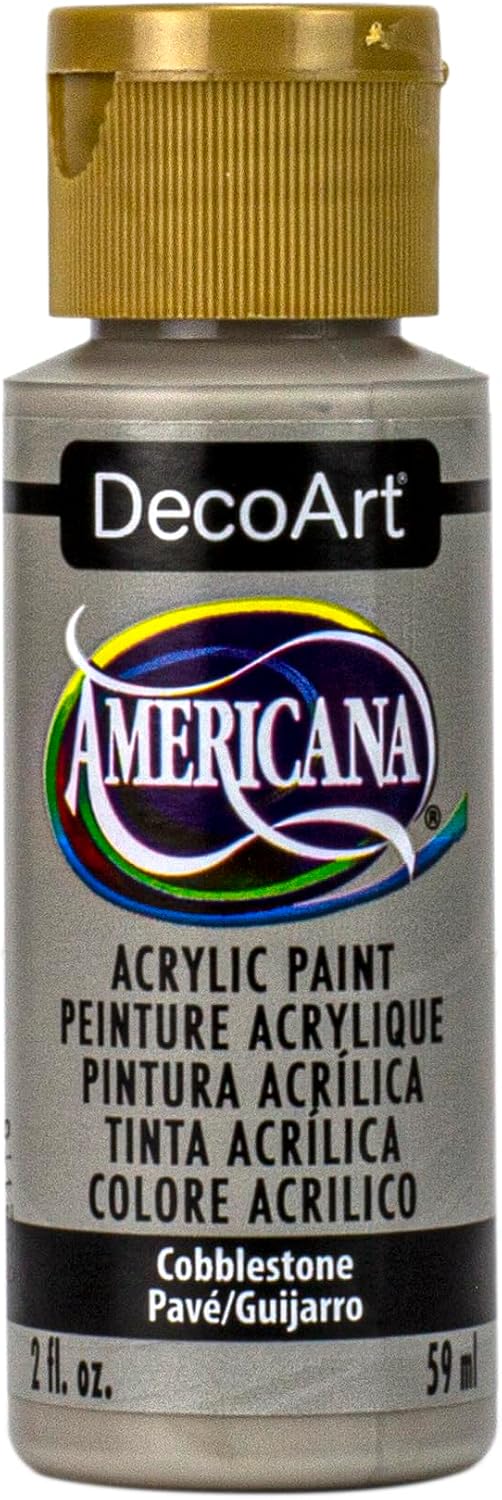 Deco Art Americana Paint 2 OZ, us:one size, Cobblestone -Stone